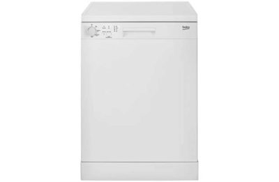 Beko DFC04210W Full Size Dishwasher - White/Ins/Del/Rec